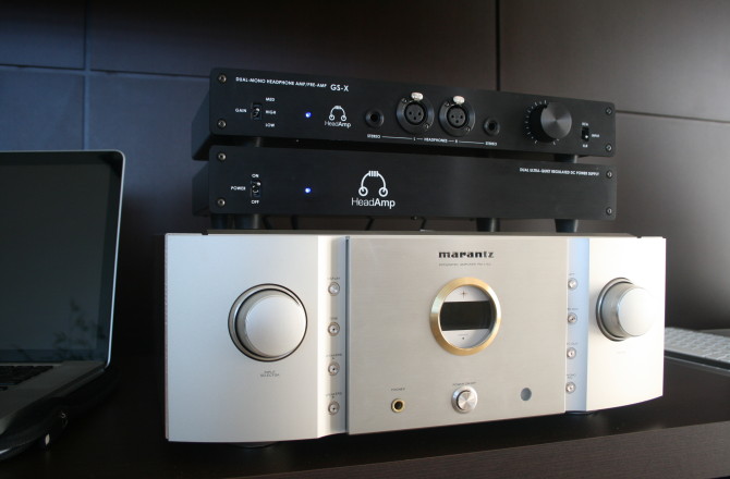 HeadAmp GS-X, AKG K702 Revisitado e HiFiMAN HE500 Balanceado